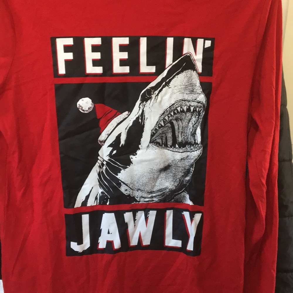 EUC Old Navy boys XL Christmas LS shirt